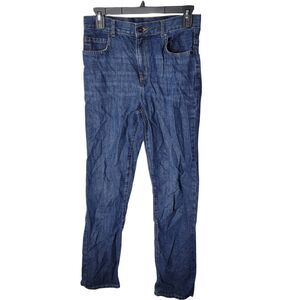 Place Boys Size 18 Slim Blue Solid Jeans